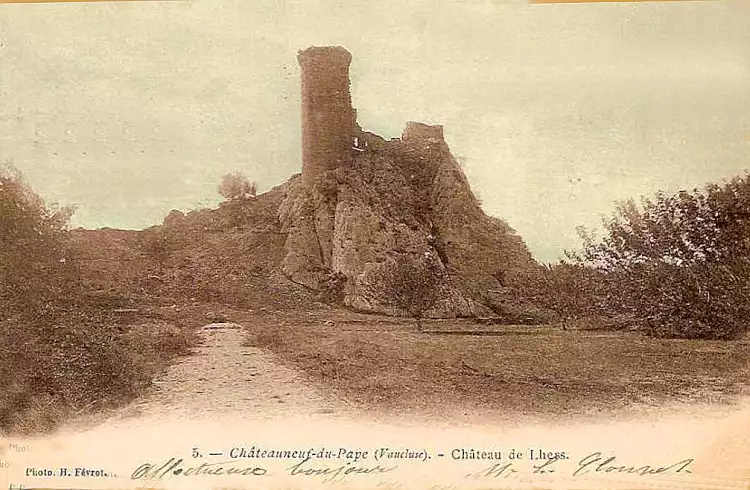 Le château de L'hers à Châteauneuf du Pape