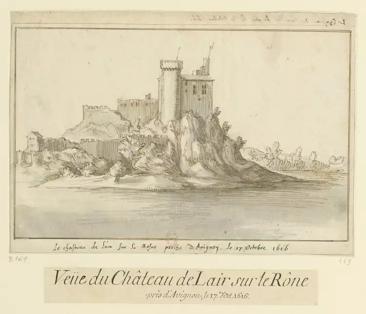 Lhers Castle in Châteauneuf du Pape