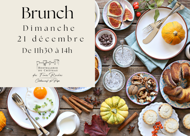 Brunch de noël au château